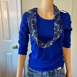 Kim Rogers petite small half sleeve sweater